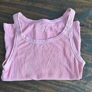 American Eagle Outfitters Pink Tank Top